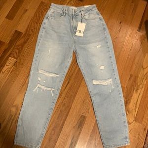 Zara mom fit jeans